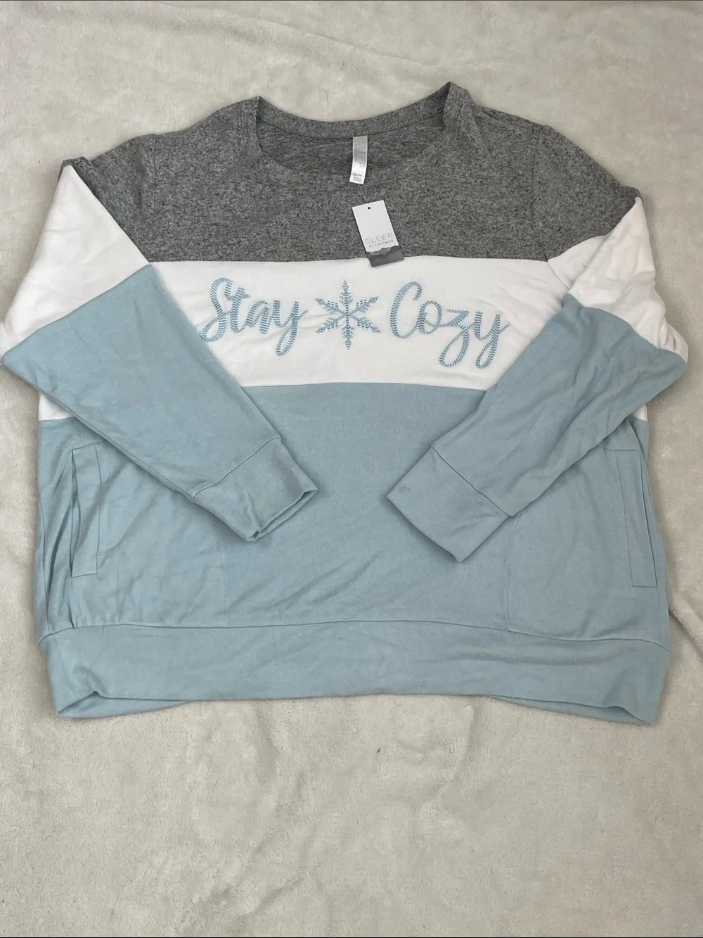 Sleep by Cacique Stay Cozy Top & Matching Joggers Set